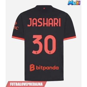 Lacne Muži Futbalové dres AC Milan Ardon Jashari #30 2026-27 Krátky Rukáv - Tretina